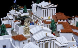 12.12.2014_Πολύχρωμη Ακρόπολη από 120.000 Lego