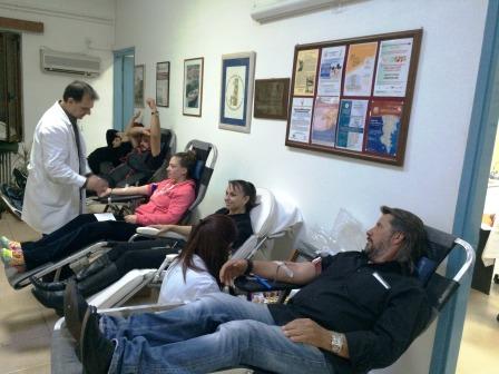 29.1.2015_Εθελοντική αιμοδοσία στο Κέντρο Υγείας Αρεόπολης