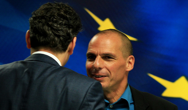 «Η Ελλάδα πετά έξω την τρόικα», σημείωναν σε τίτλους τους πολλά μέσα ενημέρωσης στον απόηχο της συνάντησης του έλληνα υπουργού Οικονομικών Γιάνη Βαρουφάκη με τον επικεφαλής του Eurogroup Γερούν Ντέισελμπλουμ την περασμένη εβδομάδα στην Αθήνα.