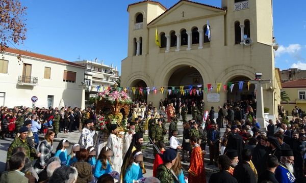 28.11.2015_Με θρησκευτική λαμπρότητα ο εορτασμός του Πολιούχου της Σπάρτης Οσίου Νίκωνος