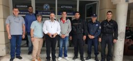 Επίσκεψη Σταύρου Αραχωβίτη στην Αστυνομική Διεύθυνση Λακωνίας